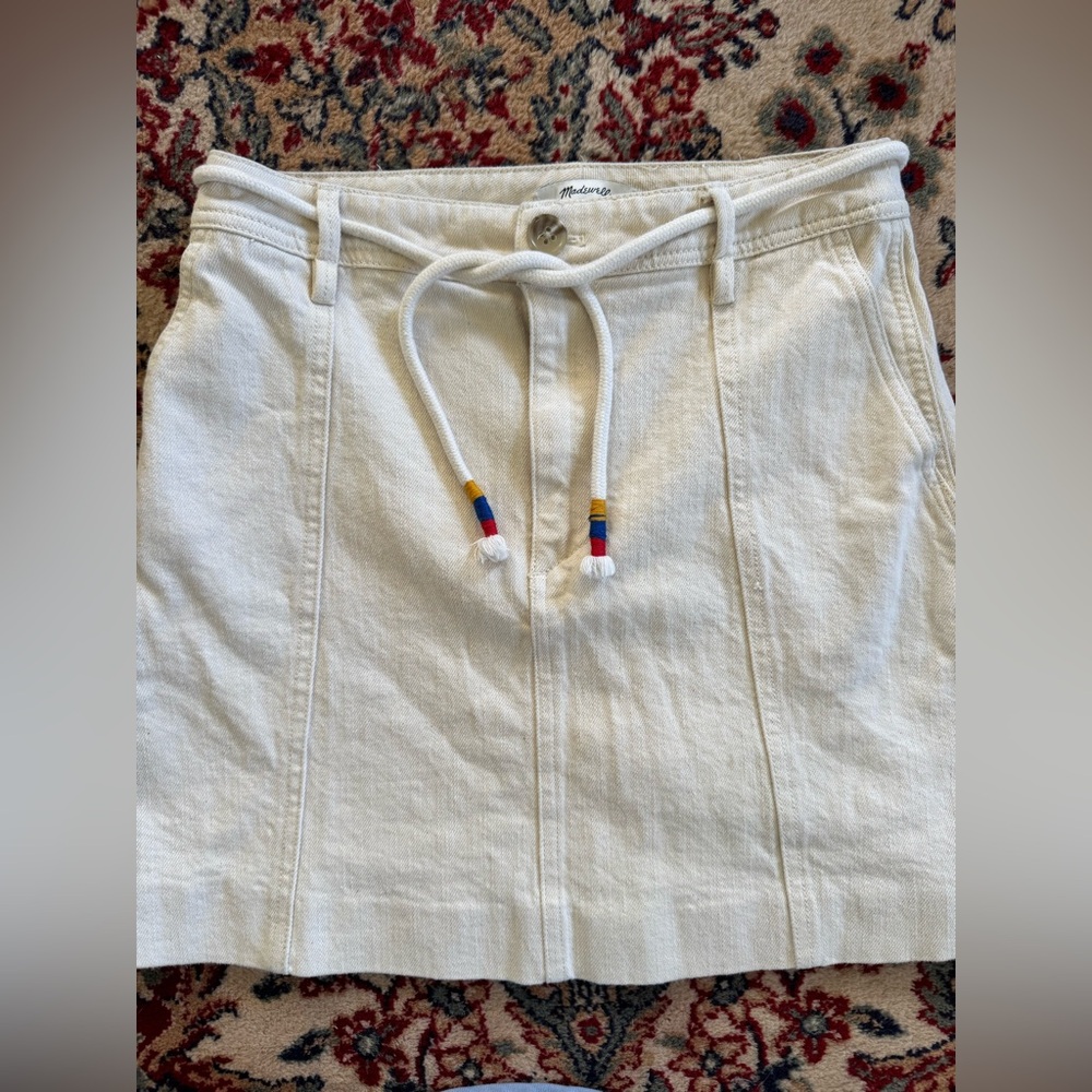 Madewell mini skirt size 0